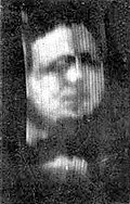 Photograph of a television picture of Hutchinson